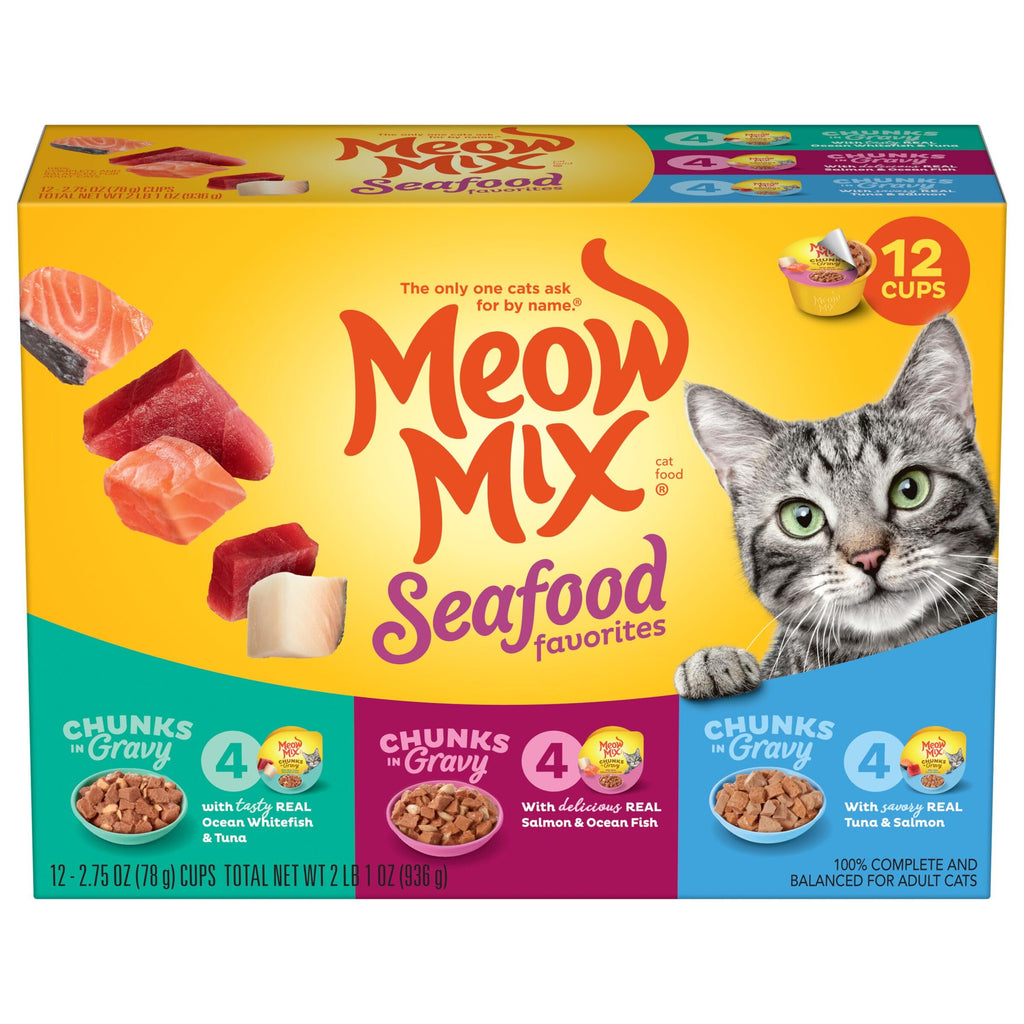 Dry Cat Food and Wet Cat Food Variety Pack H66490