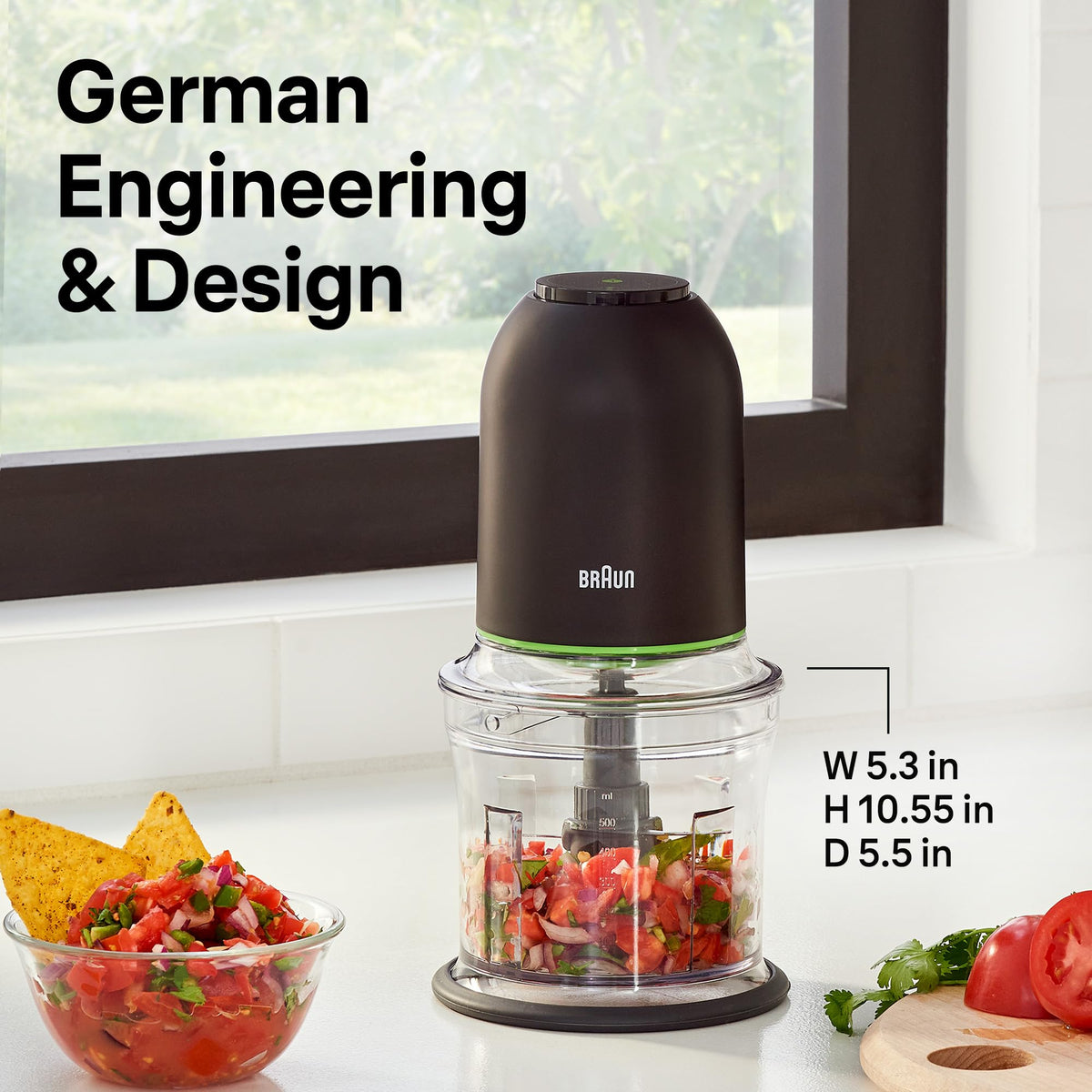4 Cup Two Speed Pulse Mini Food Processor X503400