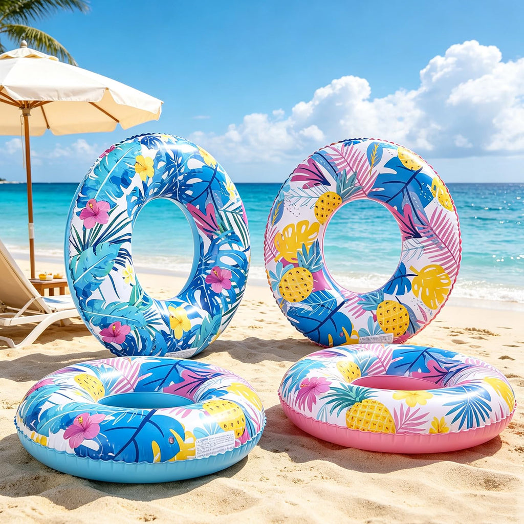 4-Pack 35" Inflatable Pool Floats H72150