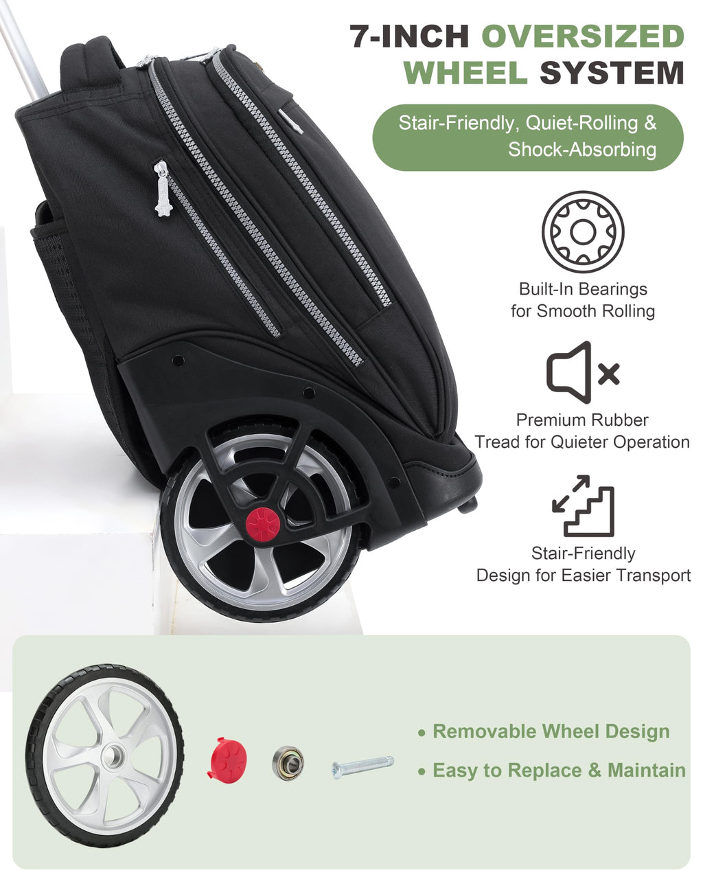 19 Inch Rolling Backpack N53691