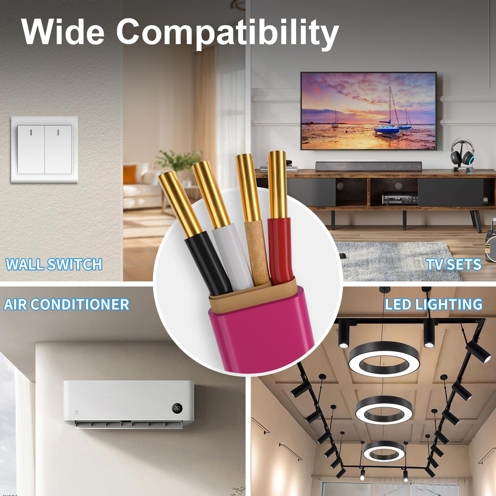 Pink 100FT Non-Metallic Sheathed Cable P5036