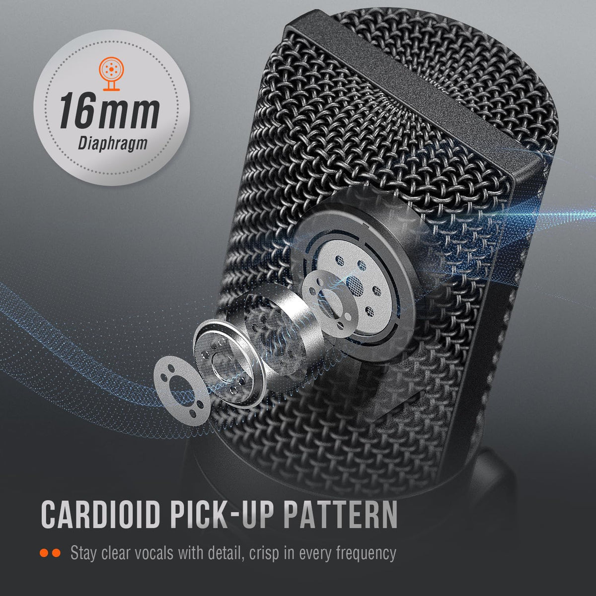 USB Condenser Recording Microphone O149201