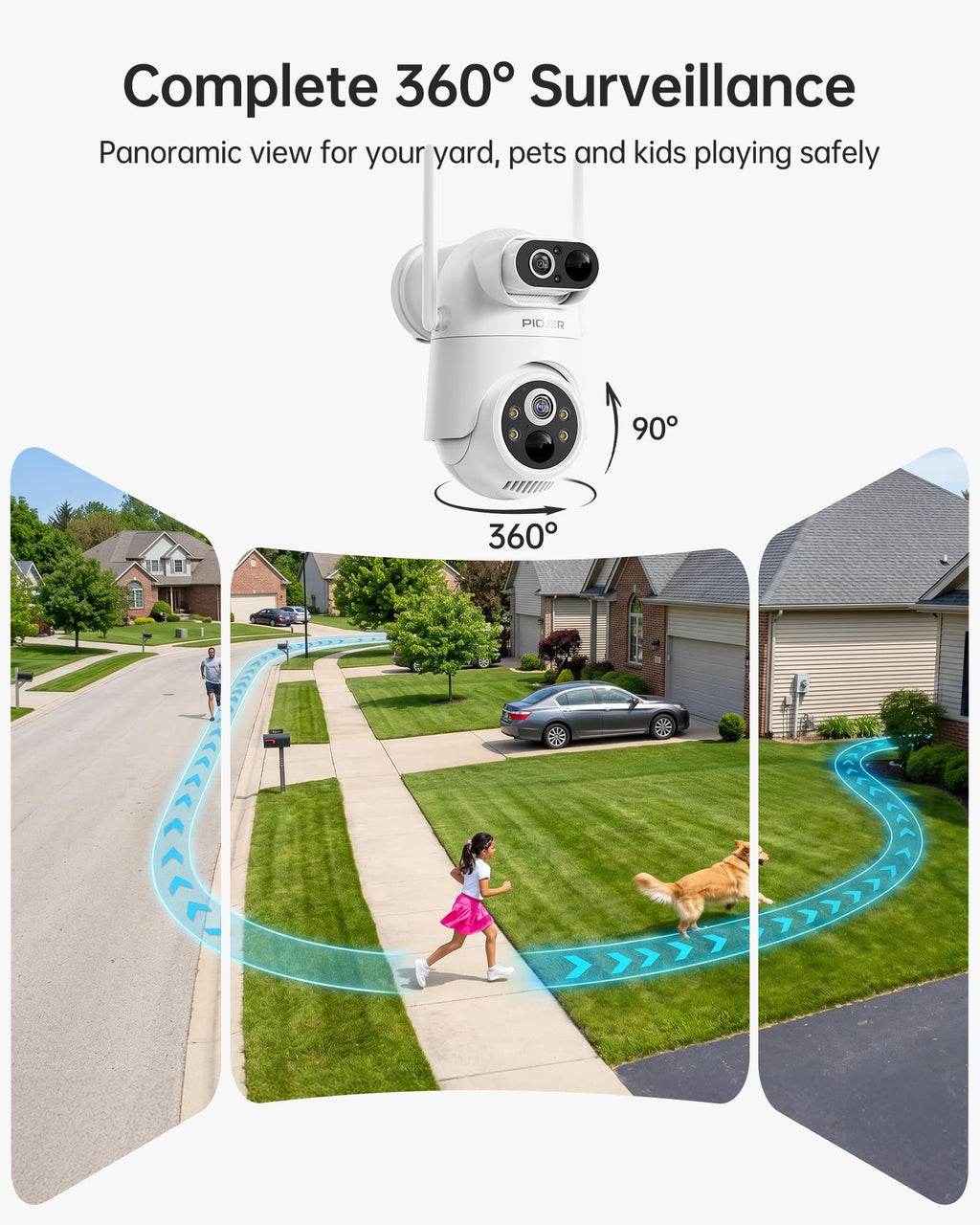 Wireless Outdoor Security Cameras 4-Pack N899023