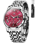 Men Dress Chronograph Stainless Steel Watch J2278