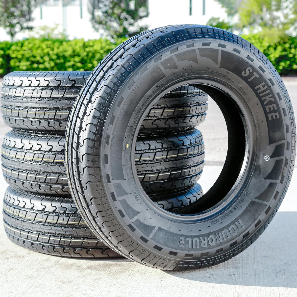 4 x ST205/75R15 All Season 8 Ply Semi-Steel Tires K7024