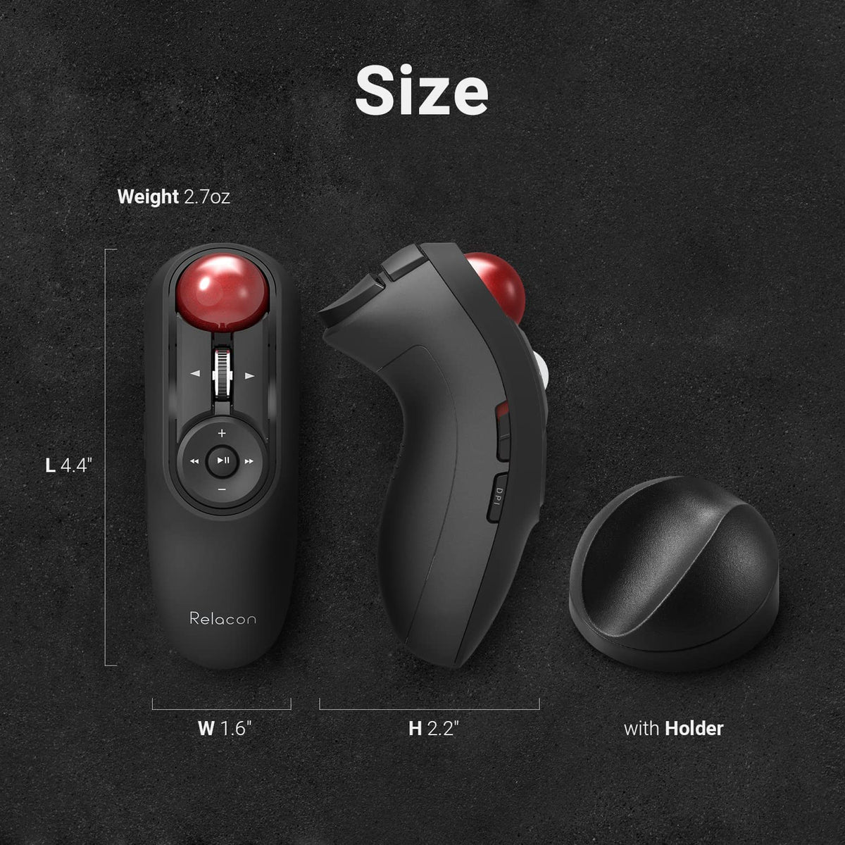 Wireless Handheld Trackball Mouse G587