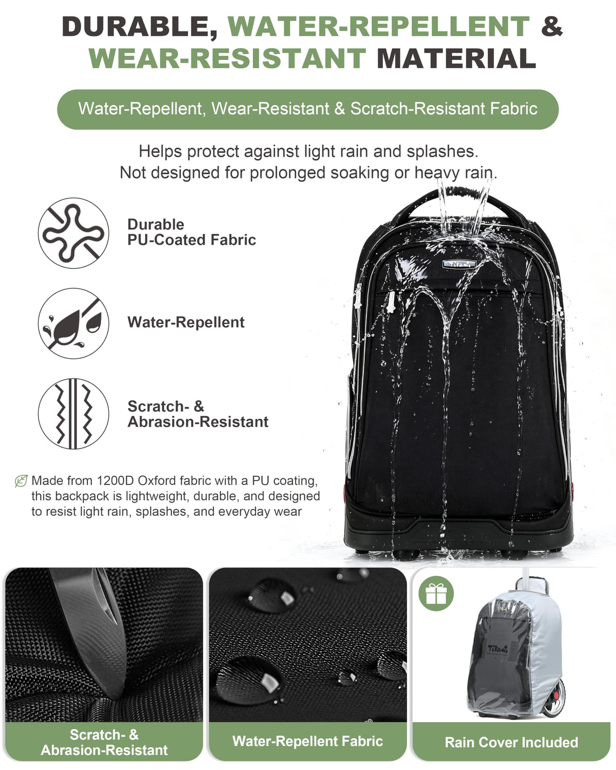 19 Inch Rolling Backpack N53691
