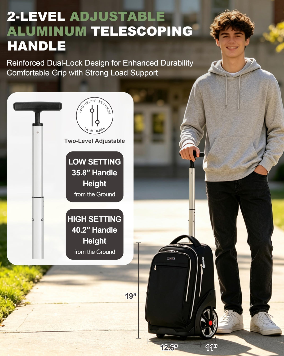 19 Inch Rolling Backpack N53691