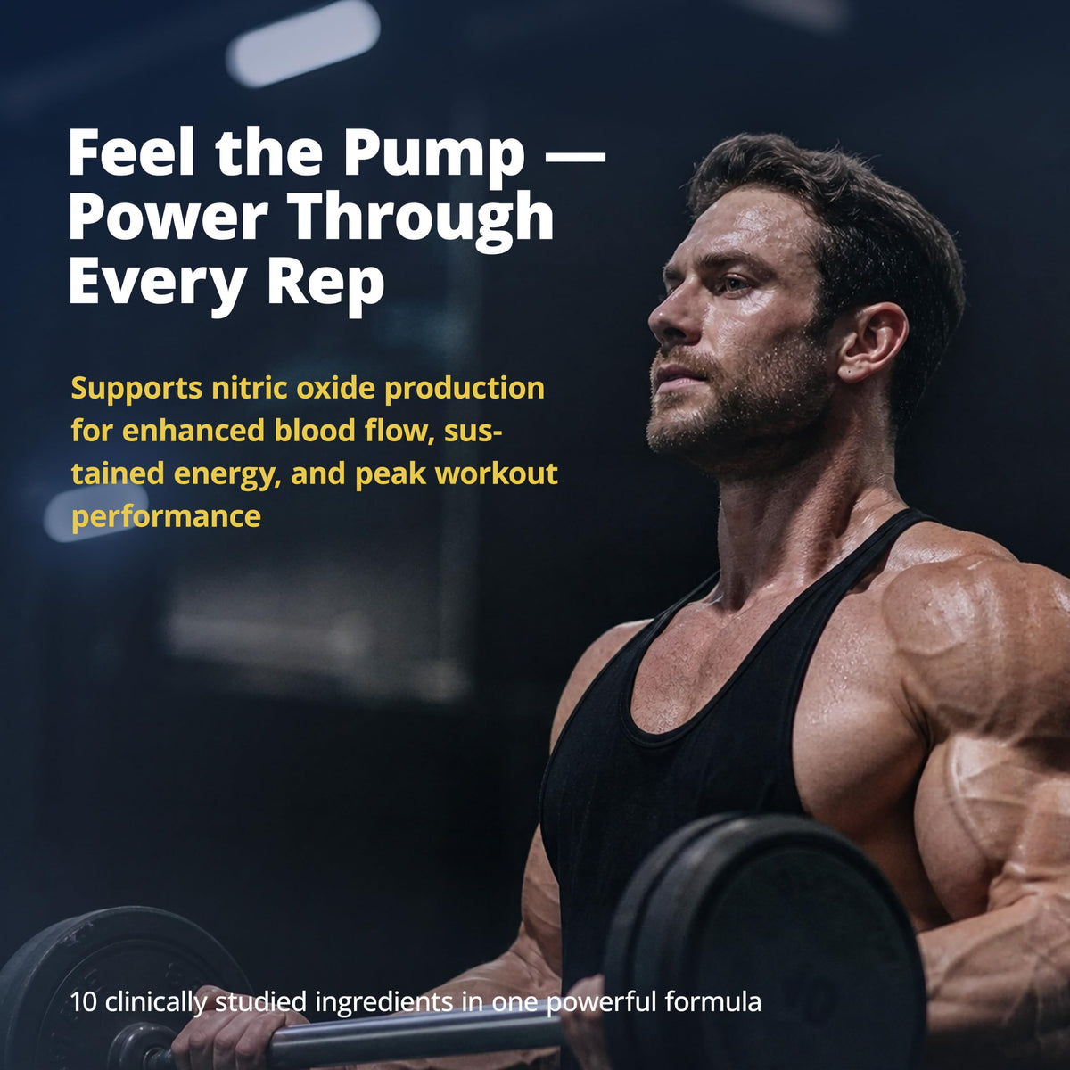 Nitric Oxide Supplements for Men 30-Day Supply F91385