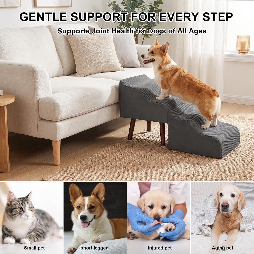 Foldable Pet Steps & Ottoman S743661