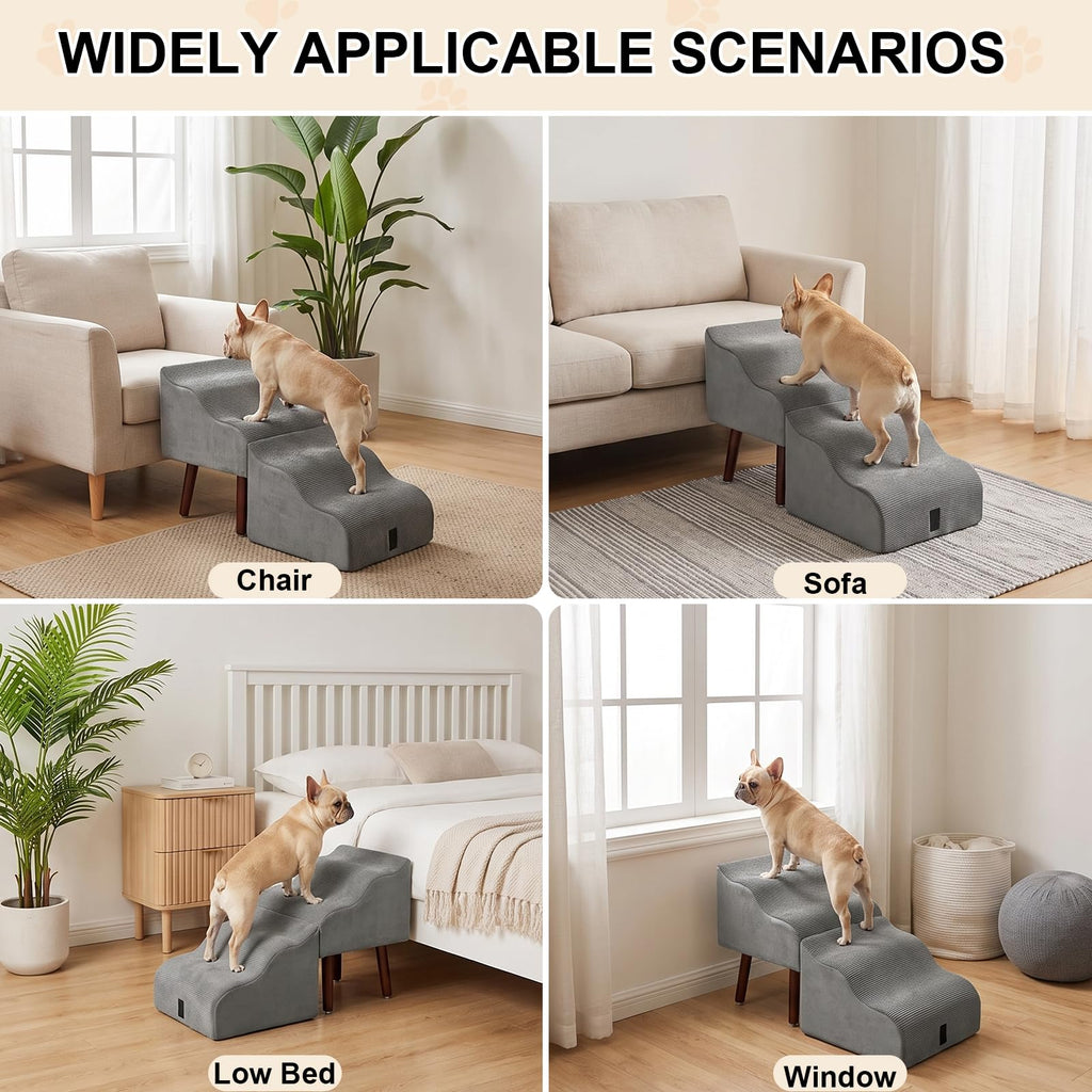 Foldable Pet Steps & Ottoman S743661