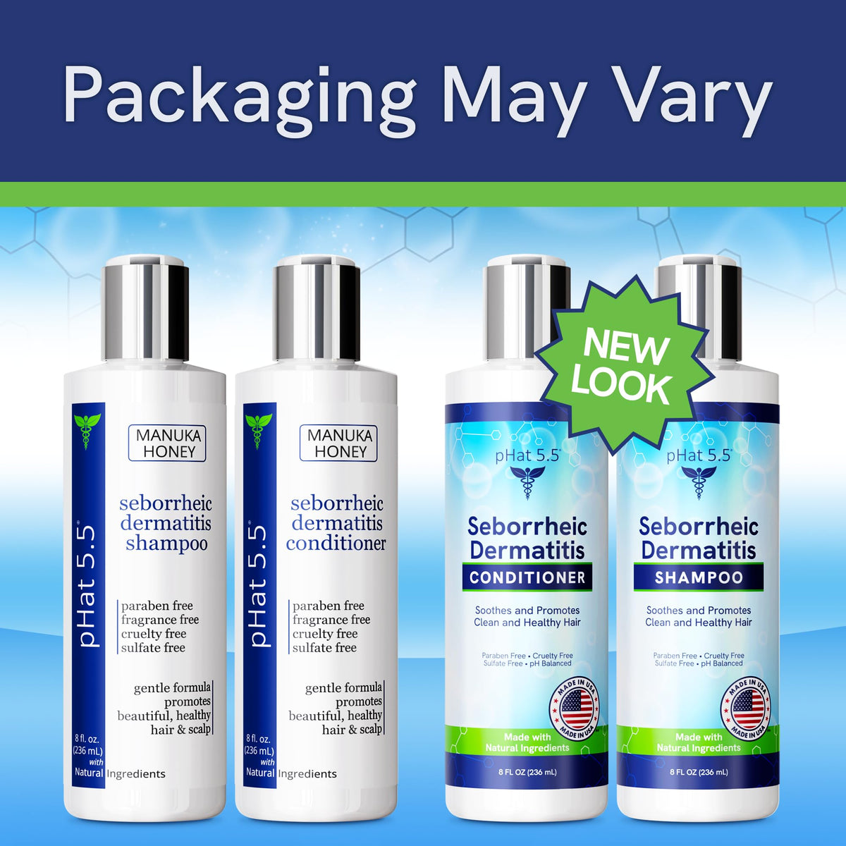 Sulfate Free Shampoo and Conditioner Set 8 oz Y8697