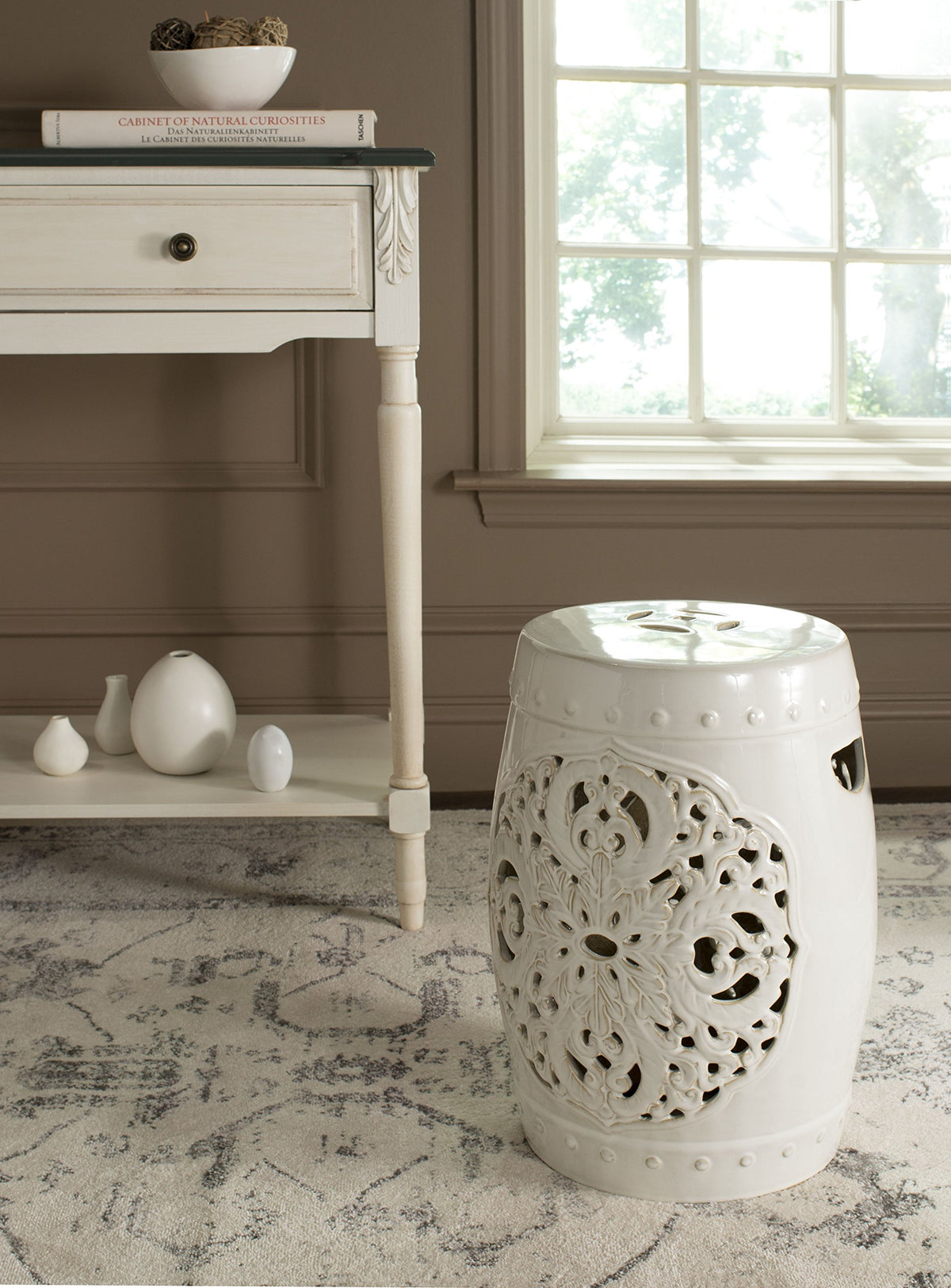 Ceramic Garden Stool J20016