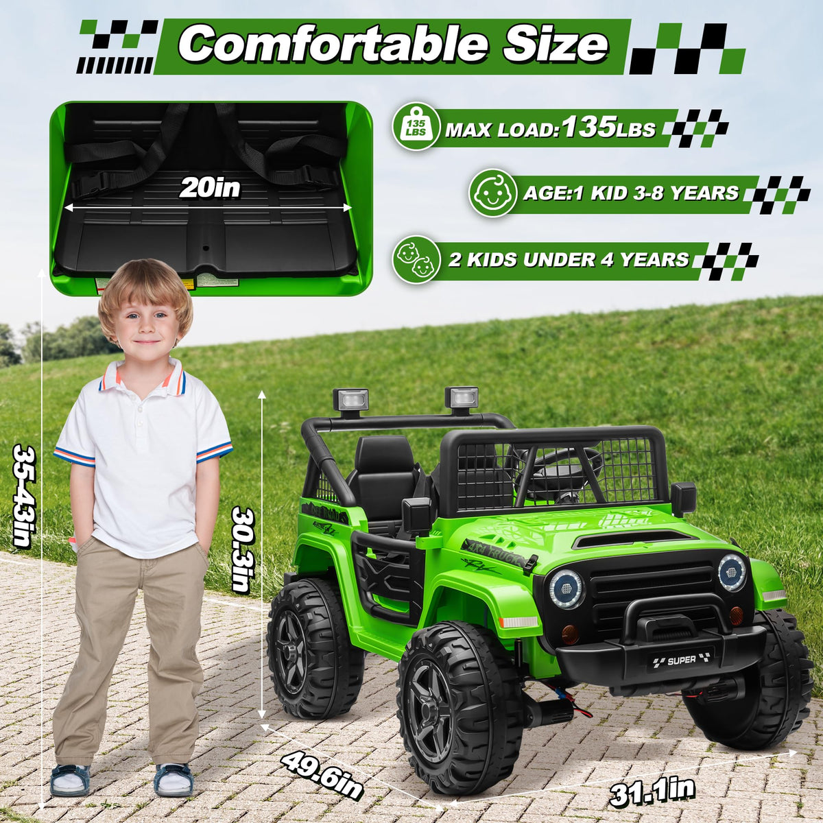 24V Ride on Car with Remote Control P72453