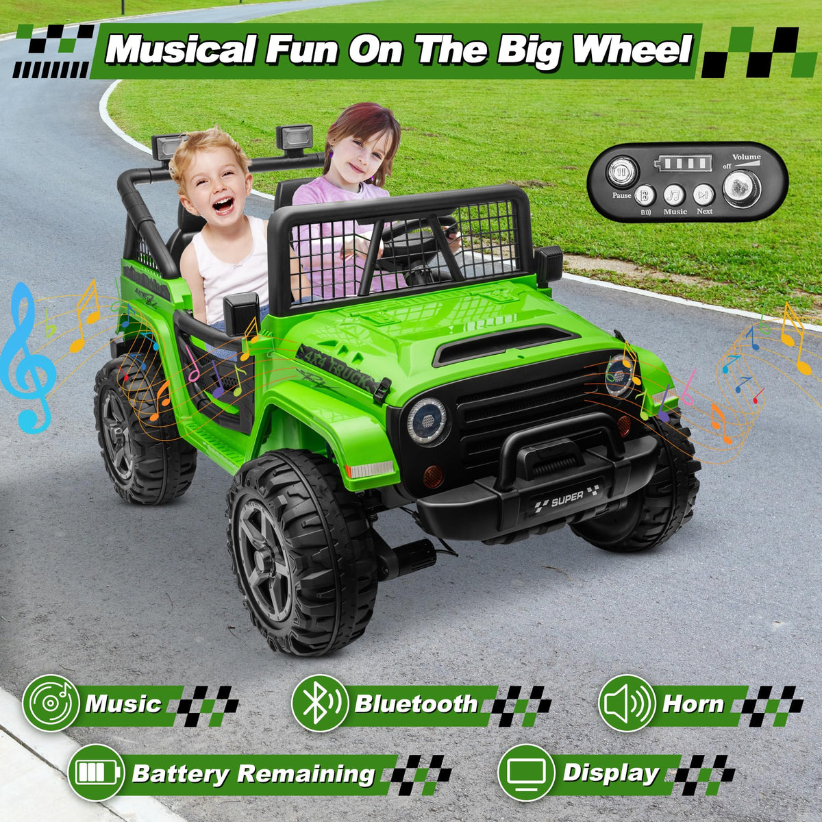 24V Ride on Car with Remote Control P72453