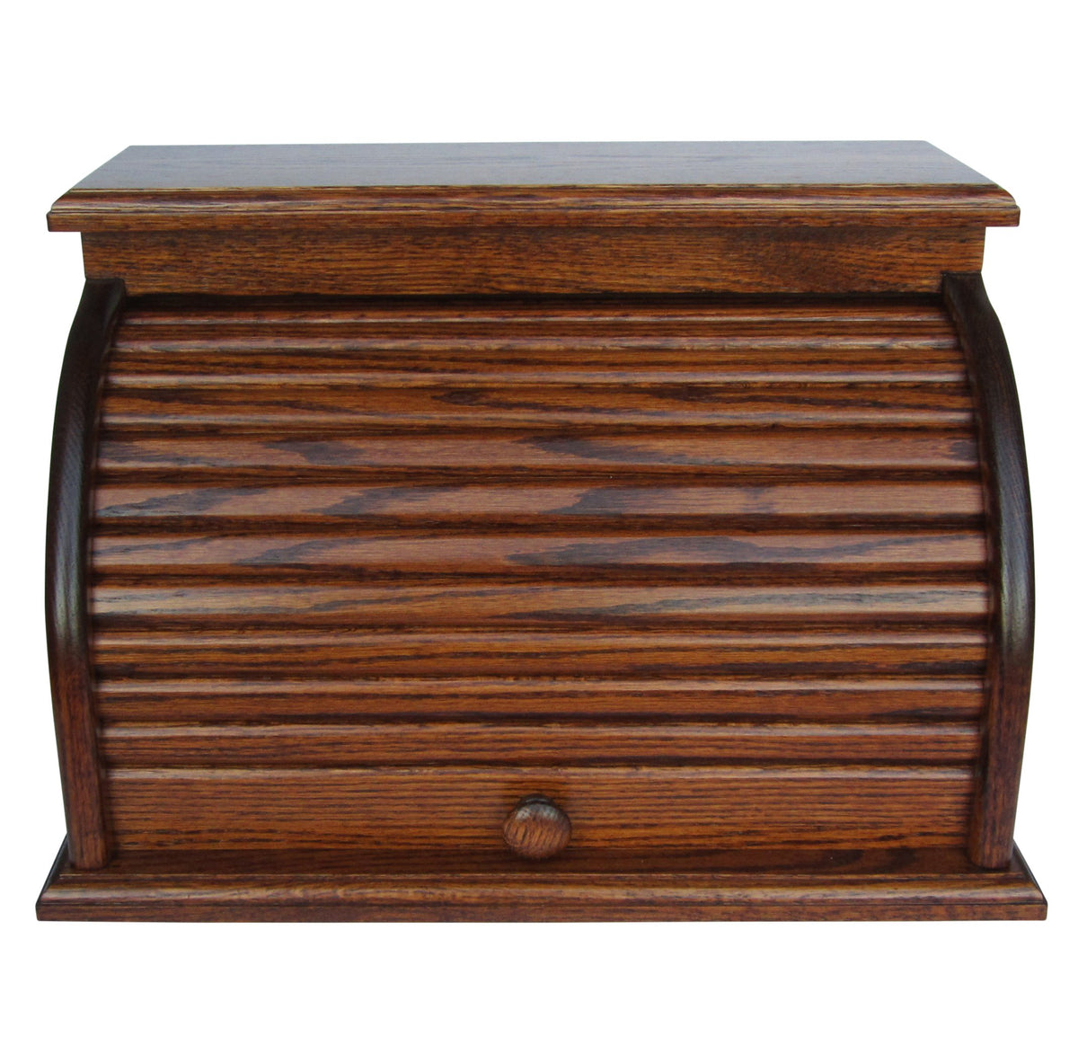 Oak Roll Top Bread Box A803363