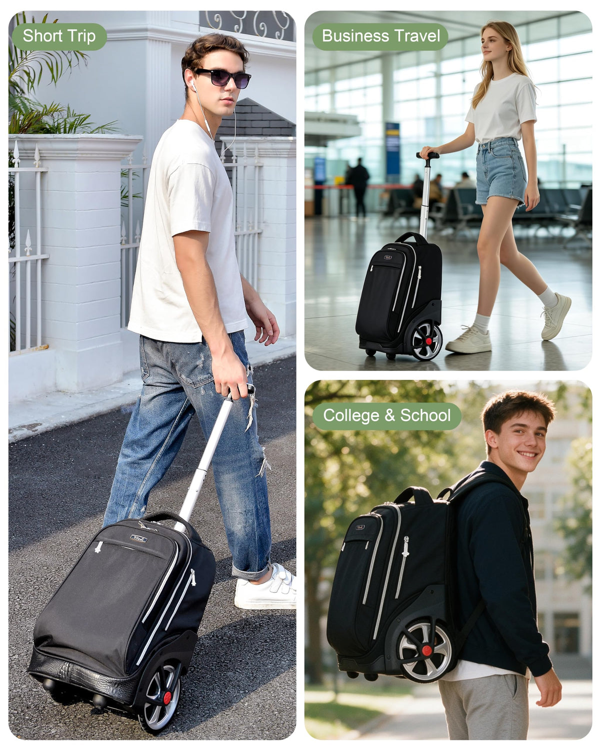19 Inch Rolling Backpack N53691
