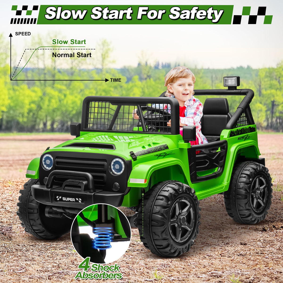 24V Ride on Car with Remote Control P72453