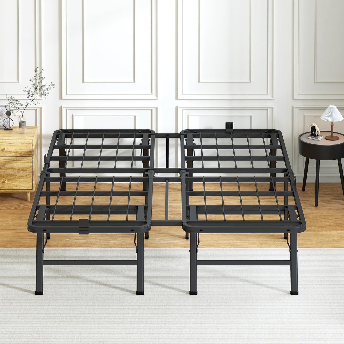 18 Inch Queen Metal Folding Bed Frame M217