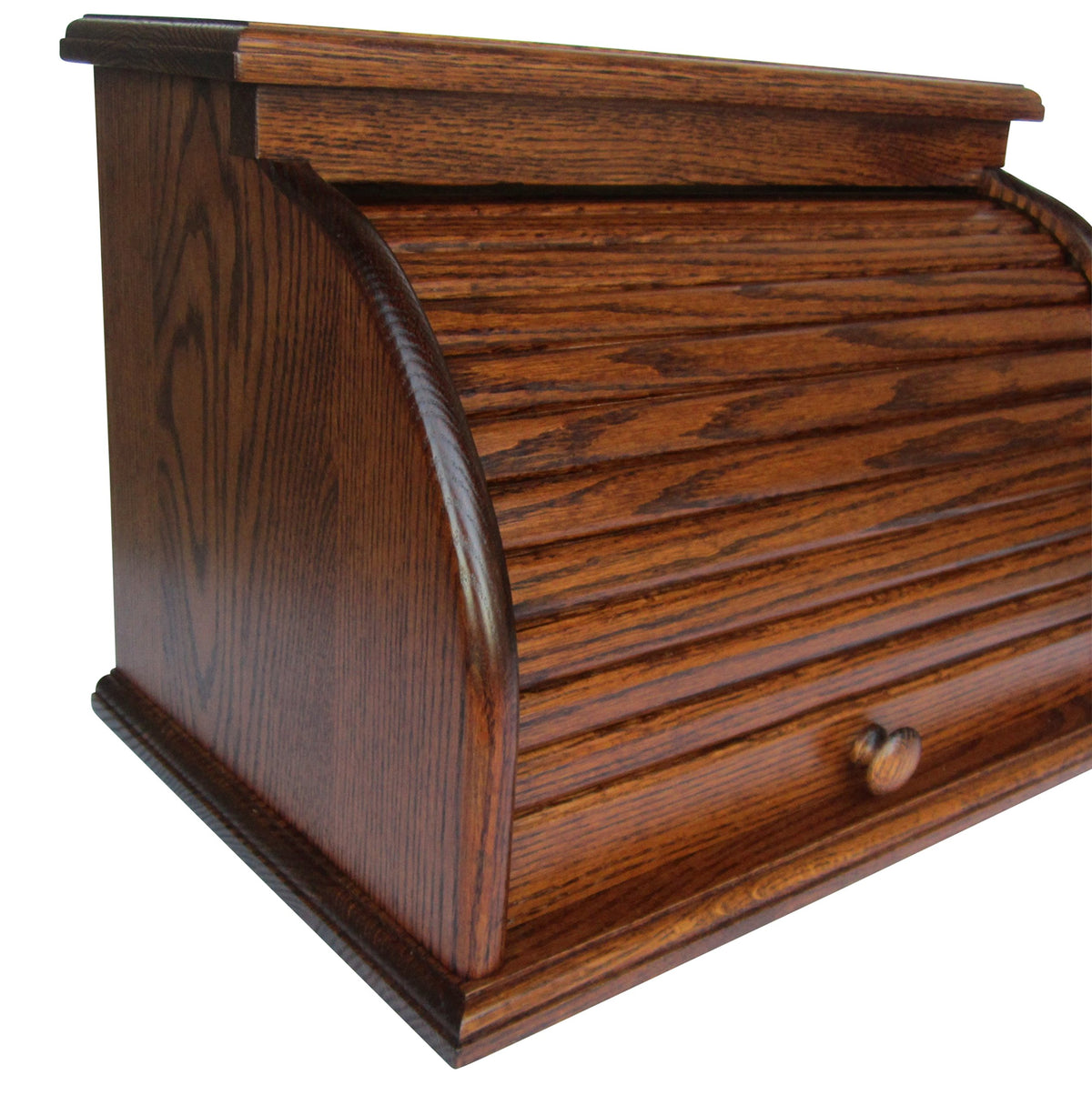 Oak Roll Top Bread Box A803363